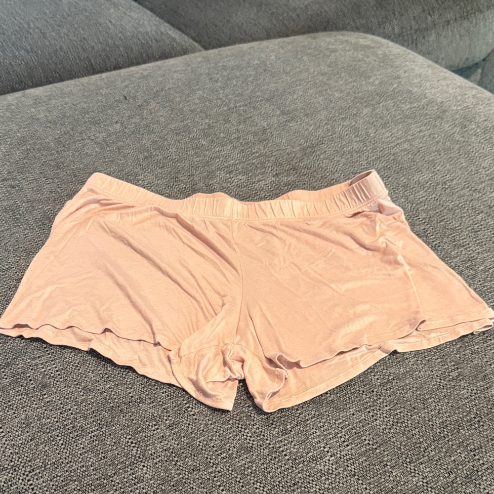 Women's Pink Sleep Shorts
